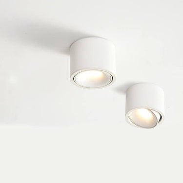 Modern Adjustable LED Flush Mount Ceiling Light Fixture – Minimalist Round Design for Contemporary Spaces 0